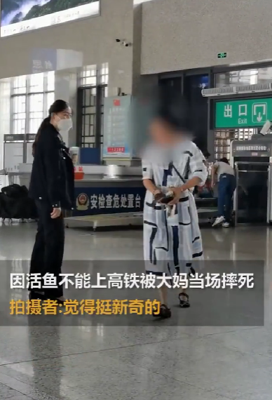 京云<a href=http://m.shengmiao.com.cn/team/ target=_blank class=infotextkey>律師</a>解讀：帶活魚坐高鐵被阻止，大媽當(dāng)場摔死魚！車站：密封后可帶上車
